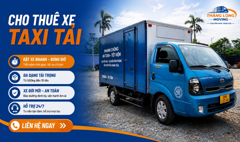 Cho thuê xe Taxi Tải