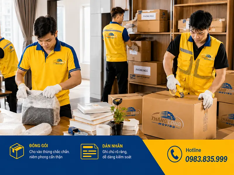 Quy chuẩn đóng gói của Thanglongmoving